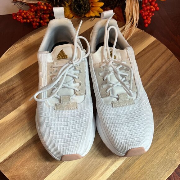 Adidas Womens Swift Run23 Running Athletic Shoe Sz 8 White IG4715 - Picture 3 of 11